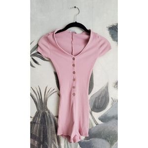 Fashion Nova Ribbed Romper/ Bodysuit Onesie SS